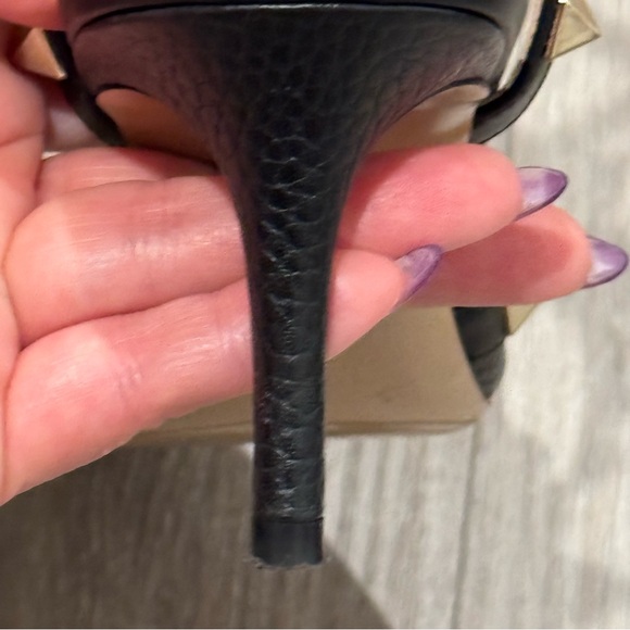 Valentino Garavani Rockstud Cage 65mm in Black and gold hardware - Picture 17 of 17